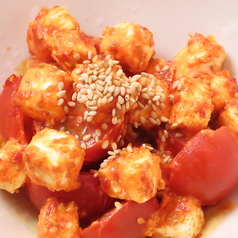 クリームチーズトマトキムチ