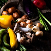 旬の食材をふんだんに使用した料理をご用意◎