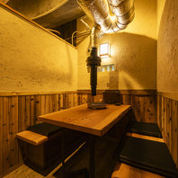 落ち着いた雰囲気の店内でゆったりお食事♪