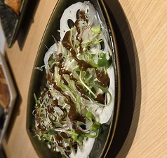 蓮根と香味野菜のカルパッチョ風