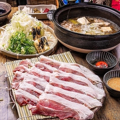 あぐー豚の葱しゃぶ鍋と沖縄料理 ぶった 国際通りの特集写真