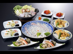 ふく 長州料理 かつ本 KATSUMOTO 下関のコース写真