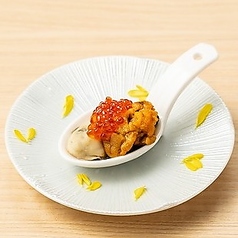 焼き牡蠣の宝石盛り(1個)