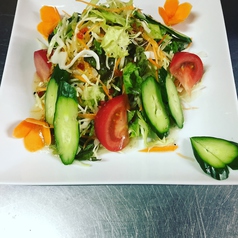 新鮮野菜のグリーンサラダ