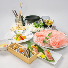 銀座和牛ラボのコース写真