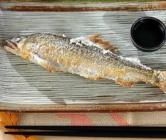 アユの塩焼き