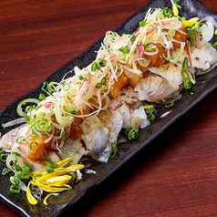 鮮魚の炙り薬味ポン酢