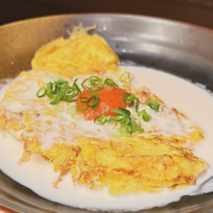 明太子クリームの玉子焼き