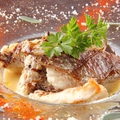 料理メニュー写真 真鯛のグリル　ヴァンプランソース