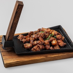 鉄板! ラム肉炒め