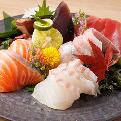 直送鮮魚5点盛り
