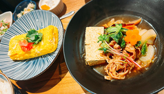 オーナー自ら目利きした食材でバランスの取れたメニュー