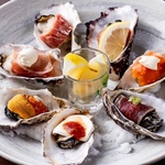 牡蠣の盛り合わせは牡蠣の創作料理