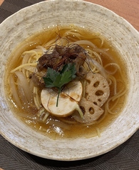和風黄金スープパスタ