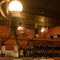 おしゃれな店内