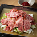 料理メニュー写真&nbsp;特上肉鍋盛合せ