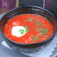 ≪世界三大スープの一つであるボルシチがオススメ★≫