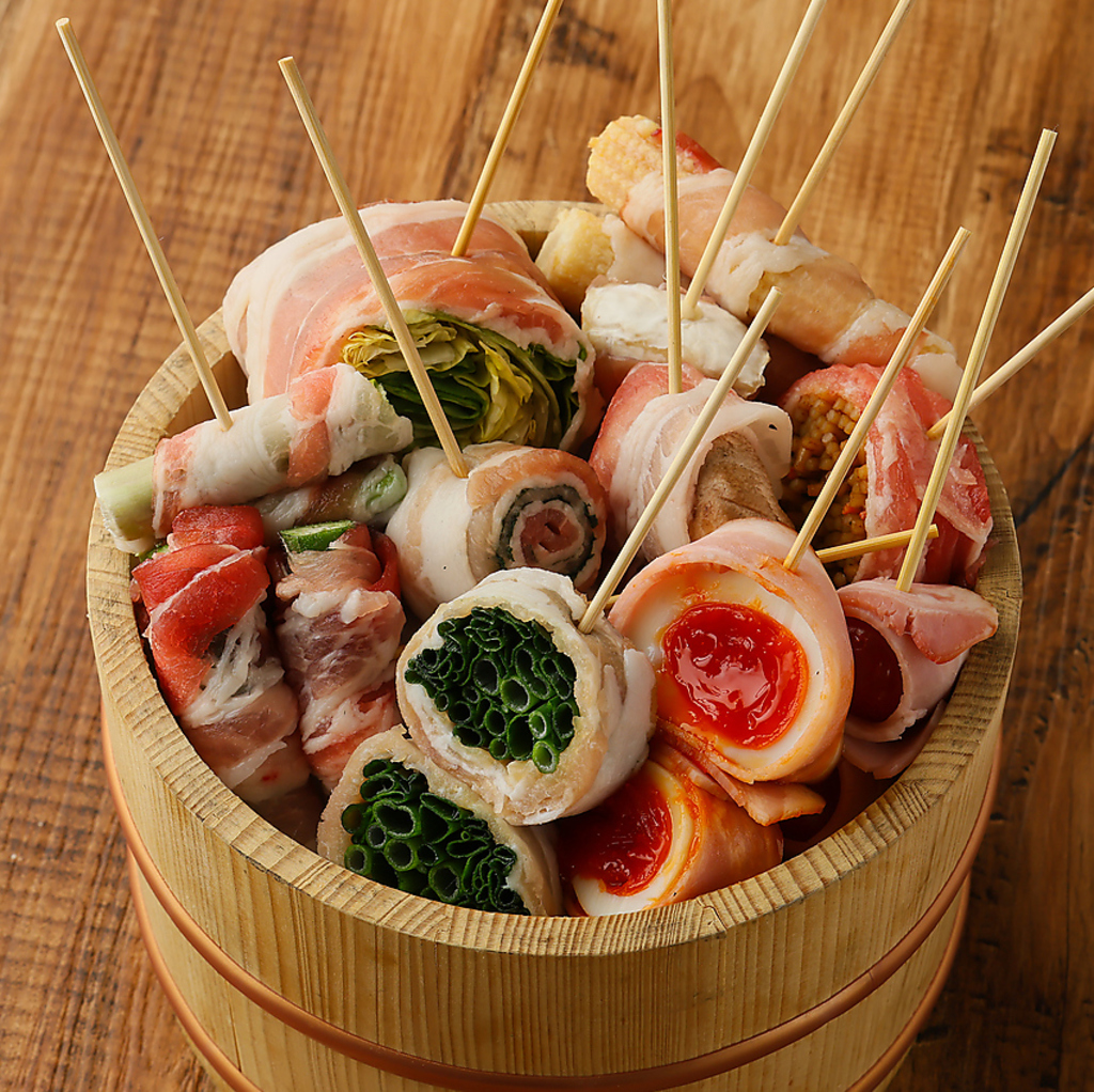 野菜巻き×地鶏×釜飯　難波とんぼ別館の写真ギャラリー