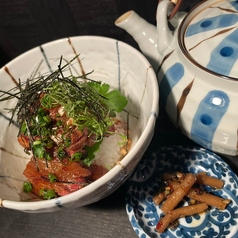 琉球茶漬け(鮮魚の漬け)