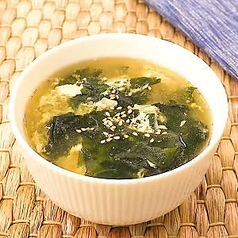 玉子わかめスープ