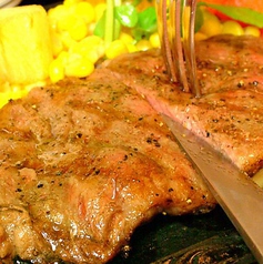 ステーキくには使用する牛肉の種類にもこだわっていますの写真