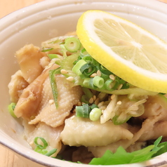 鶏かわポン酢