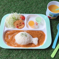 カレープレート（オレンジジュース付き）