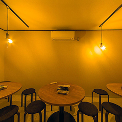【8～12名様/個室】2Fにはカフェやスタジオを思わせるオシャレな個室あります！