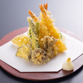 料理メニュー写真 海老と野菜の天ぷら盛り合わせ