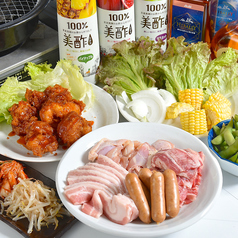 KOREA BBQ & SKY BEER GARDENのコース写真