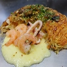 海鮮チーズ国泰寺焼き