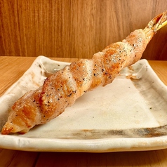 海老豚バラ巻き串