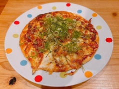 テリマヨチキンピザ/マヨコーンピザ/生ハムのバジルピザ/明太もちチーズピザ