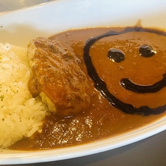 カレーメインです！ライス・サラダ・スープ付き♪