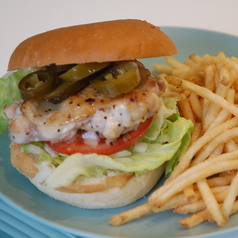 ハラペーニョチキンバーガー