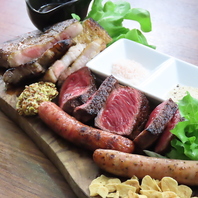 カジュアルな炭火焼きイタリアン