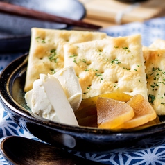 奈良漬カプレーゼ