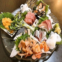 地産地消をモットーに三崎漁港直送の新鮮な鮮魚をご提供