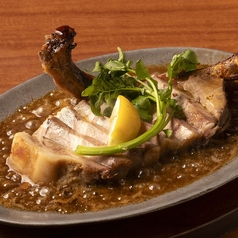 茨城県産 美明豚48時間 熟成骨付きロースのグリル　　※13円/ｇ