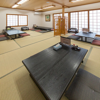 座敷席でゆったりくつろげる♪