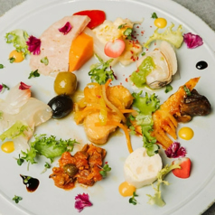 季節によって変わる魚料理。