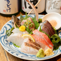 旬の鮮魚を仕入れています◎