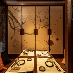 デートや記念日にピッタリ♪2名様個室もご用意。※店舗によって店舗の作り方が異なりますので、写真はイメージです。