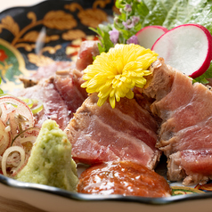 マグロのレア焼き