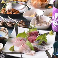 築地浦和市場の鮮魚、自家製無農薬野菜を使った創作料理