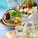 ＜地酒を愉しめる＞各季節、旬の食材に合う地酒・日本酒を取り揃えています。飲み比べもお薦めです。