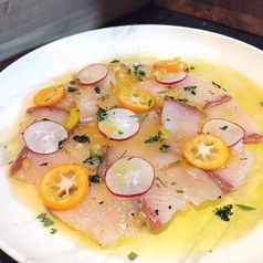 本日の鮮魚カルパッチョ