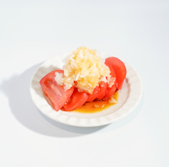 鬼おろしポン酢トマト