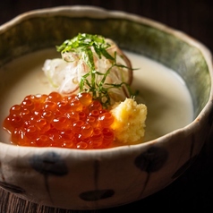 茗荷といくらの冷や奴