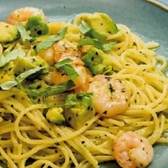 【ソルト】生バジル香る小エビとアボカドのジェノベーゼ/ボンゴレビアンコ